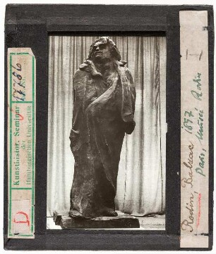 François Auguste René Rodin: Denkmal für Honoré de Balzac, Studie. Paris, Musée Rodin