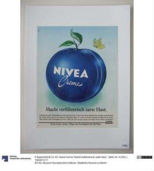 Nivea-Creme "Macht verführerisch zarte Haut."