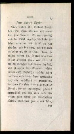 Zum vierten Kapitel