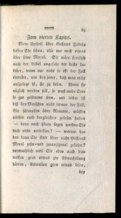 Zum vierten Kapitel