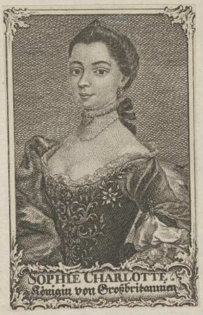 Bildnis der Sophie Charlotte, Königin von Großbritannien