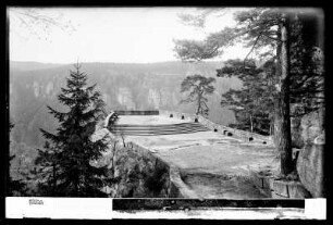 Böhmische Schweiz, Belvedere Aussicht bei Niedergrund