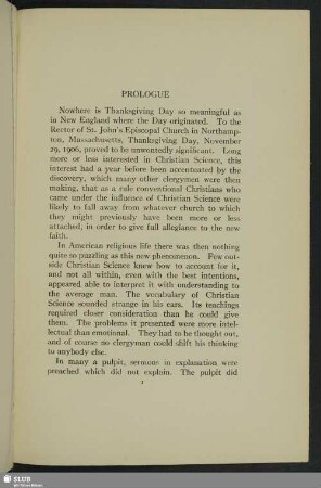 Prologue
