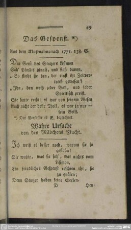 Das Gespenst