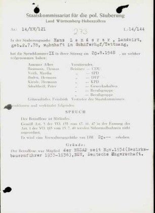 Landerer, Hans
