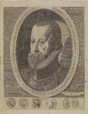 Bildnis von Friedrich II. (1534-1588), König von Dänemark