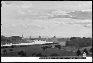 Dresden, Blick vom Waldschlösschen