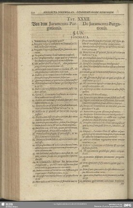 Tit. XXXII. Von dem Juramento Purgationis