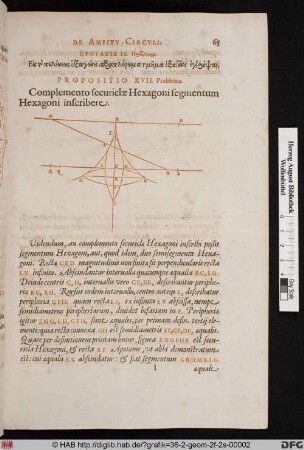 Ein geometrisches Diagramm und Texterklärung.