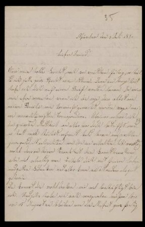 Nr. 10: Brief von Luigi Bianchi an Adolf Hurwitz, München, 3.7.1880