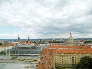 Dresden: Stadtansicht von der Kreuzkirche