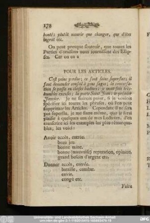 Pour Les Articles.