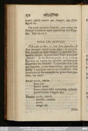 Pour Les Articles.