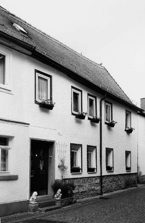 Handwerkerhaus (Wohnhaus); Gelnhausen, Burgstraße 18