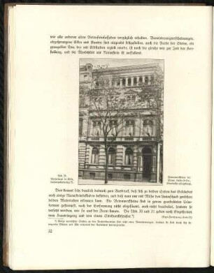Abb. 29. Wohnhaus in Köln, Hohenzollernring 52. Betonwerksteine der Firma Hüser & Cie., Oberkassel (Siegkreis).