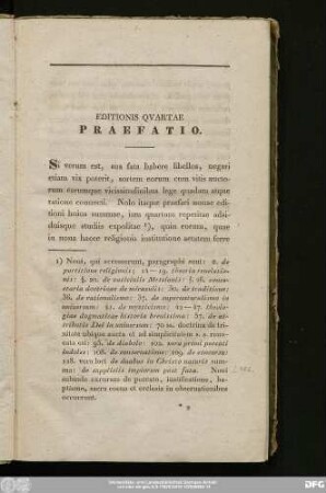 Editionis Quartae Praefatio.