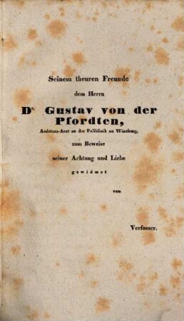 Die Influenza : Inaug.-Abh.
