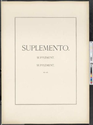 Suplemento.