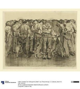 Die Gefangenen (Blatt 7 aus "Bauernkrieg", 2. Zustand)