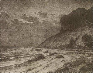 "Steilufer bei Dänisch Nienhof."