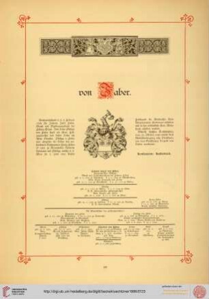von Faber, von Fabert, von Fahnenberg, von Falkenstein, von Feder, von Franckenstein, von Freydorf, von Freystedt, von Friedeburg, von Friedrich, von Froben, von