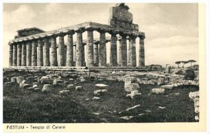 Paestum: Cerestempel