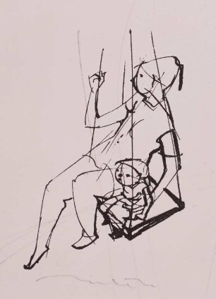 Auf der Schaukel (verworfene Arbeit)
