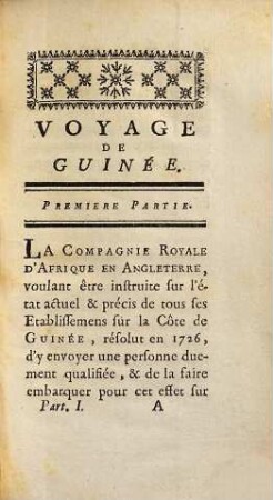 Nouveau Voyage De Guinée : Contenant Une Description exacte des Coûtumes, des manières, du Terrain, du Climat .... 1
