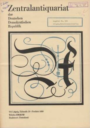 Nr. 982: Allgem. Naturwissenschaften