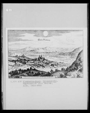 Ortsansicht von Klosterneuburg