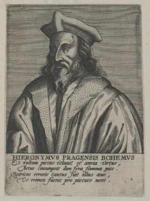 Bildnis des Hieronymvs Pragensis