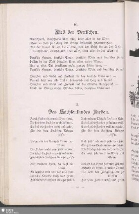 10. Lieder der Deutschen