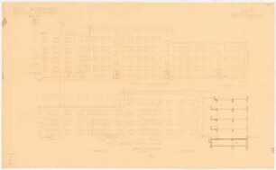 Siedlung Attilahöhe, Berlin-Tempelhof: Arnulfstraße 72-75, Manteuffelstraße 33-34, Totilastraße 1-5: Ansicht Hof und Totilastraße 1