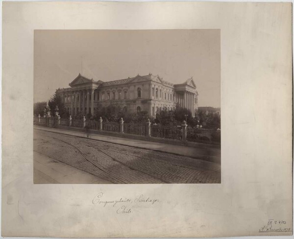 Congress building in Santiago