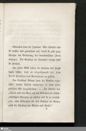 Gepriesen seien die Jesuiten!