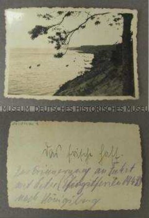 Küstenlandschaft bei Königsberg, Foto Indochina-Konvolut des Legionärs Harry Weiss