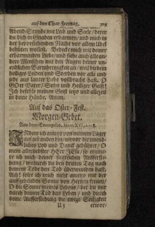 Auf das Oster-Fest.