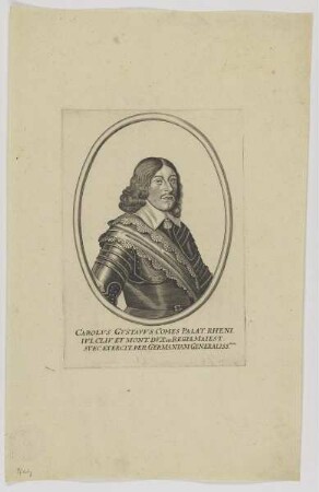 Bildnis des Carolvs Gvstavvs