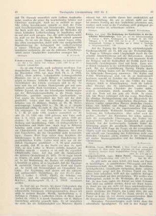44 [Rezension] Rapp, Adolf, Die Bedeutung der Konfession in der Geschichte Württembergs