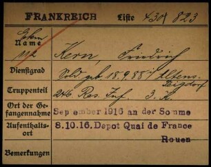 Kern, Friedrich - Richard