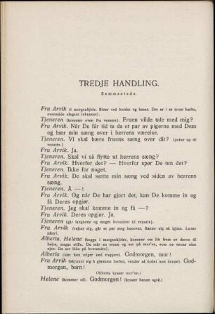 Tredje Handling.