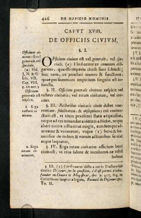 426-432, Caput XVIII