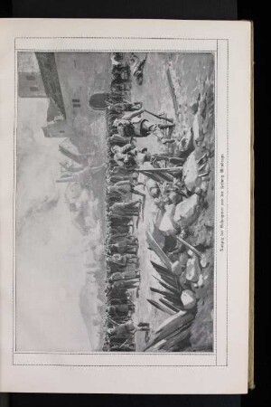 Auszug der Gefangenen aus der Festung Maubeuge.