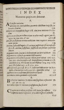 Index Numerus paginam denotat.