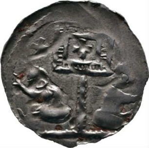 Münze, Denar (Dünnpfennig), 1120 - 1130