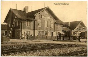 Niederau. Bahnhof