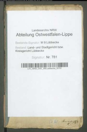 Erblasser: Meyer, Anne Marie Catharine Louise, geb. Oberste Beckemeier: