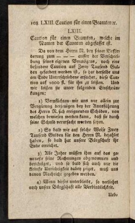 108-118, LXIII.-LXXIII.
