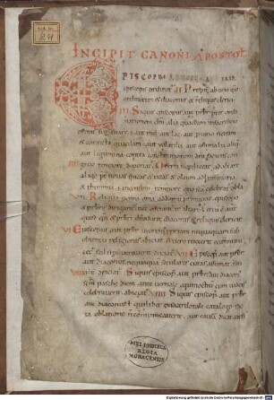 Kanonistische Sammelhandschrift. Priestereid (dt.) - BSB Clm 6241
