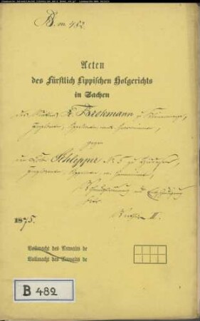 Brokmann in Kleinenmarpe gegen Schlepper Nr. 5 in Hiddesen